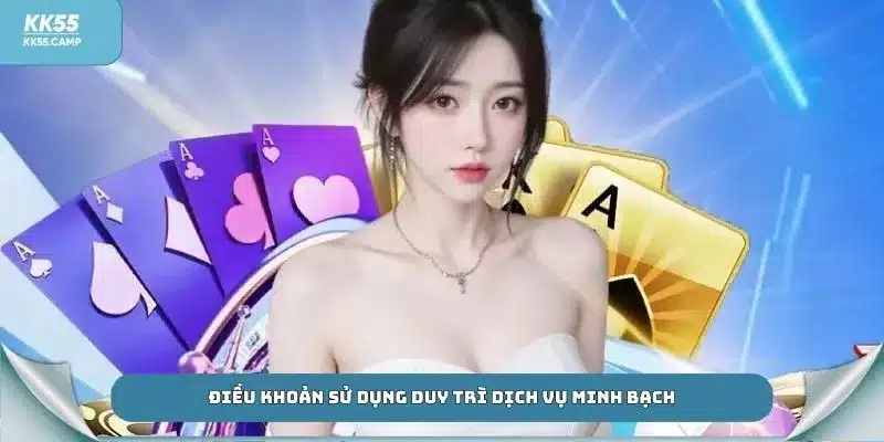 Điều khoản sử dụng duy trì dịch vụ minh bạch